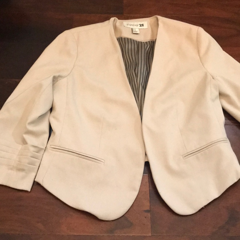 Cream Blazer